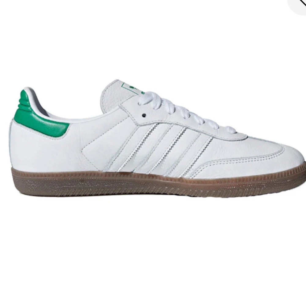 adidas White and Green Men's Shoes